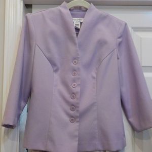 Miss Dorby Lavender 2 Piece Skirt Suit
